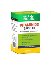 Opti Pharma Vitamin D3 5.000 IU