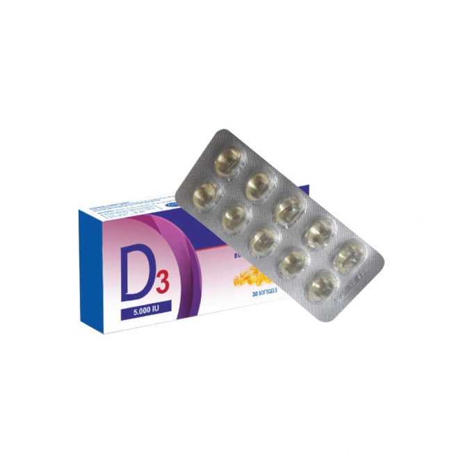 Opti Pharma Vitamin D3 Soft Gels