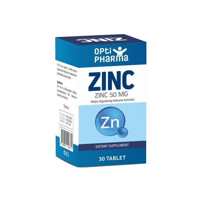 Opti Pharma Zinc 50 mg